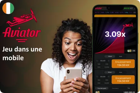 Jouer à Aviator dans l'application